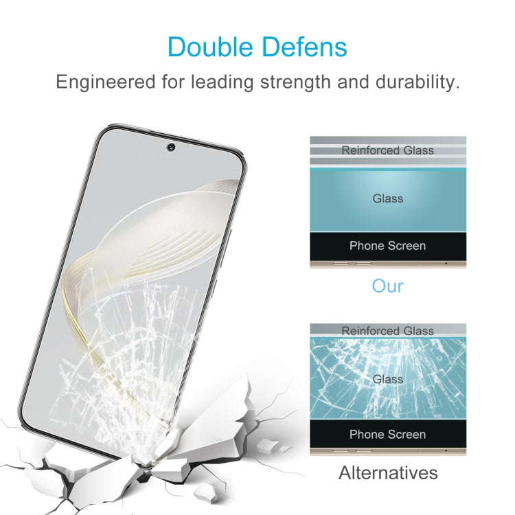 For Huawei nova 11 50pcs 0.26mm 9H 2.5D Tempered Glass Film