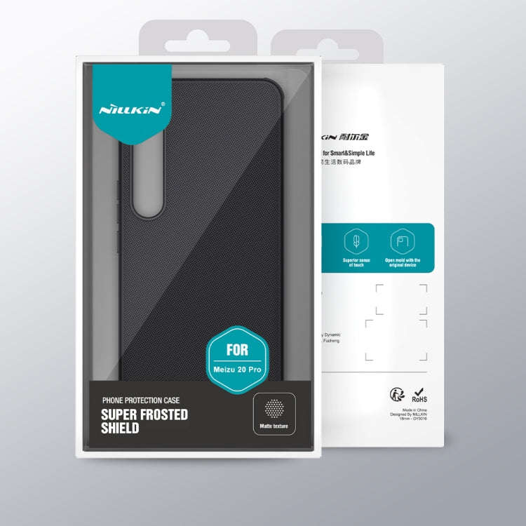 For Meizu 20 Pro NILLKIN Frosted Shield Pro PC + TPU Phone Case(Blue)