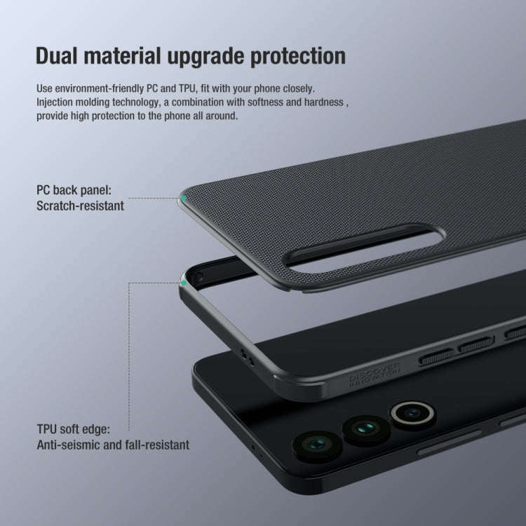 For Meizu 20 NILLKIN Frosted Shield Pro PC + TPU Phone Case(Green)