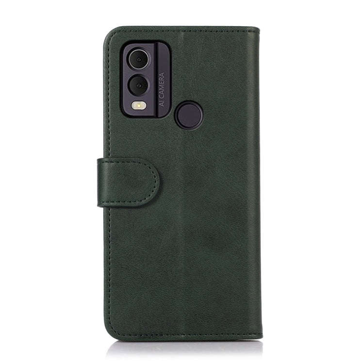 For Nokia C22 4G Cow Texture Leather Phone Case(Green)