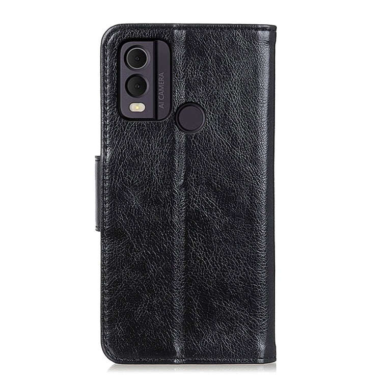 For Nokia C22 4G Nappa Texture Leather Phone Case(Black)