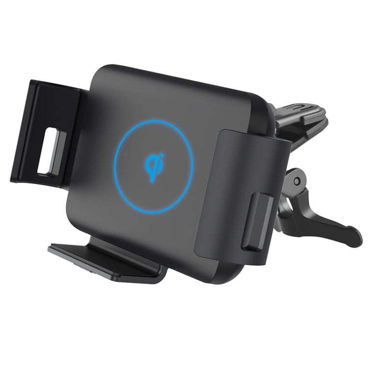 For Samsung Galaxy Z Fold4 / 3 S1 Pro Car Horizontal Navigation Phone Holder Wireless Charger(Black)