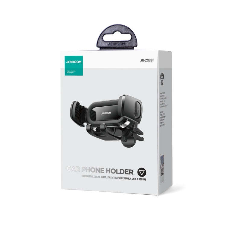 JOYROOM JR-ZS351 Car Air Outlet Phone Holder Compatible with 4.7-7 inch(Silver)