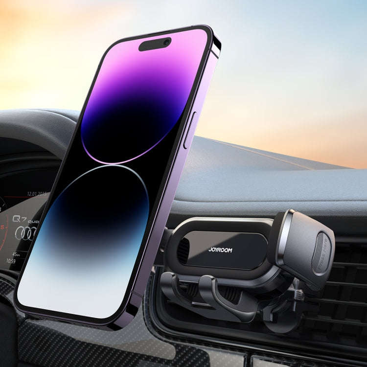 JOYROOM JR-ZS351 Car Air Outlet Phone Holder Compatible with 4.7-7 inch(Silver)