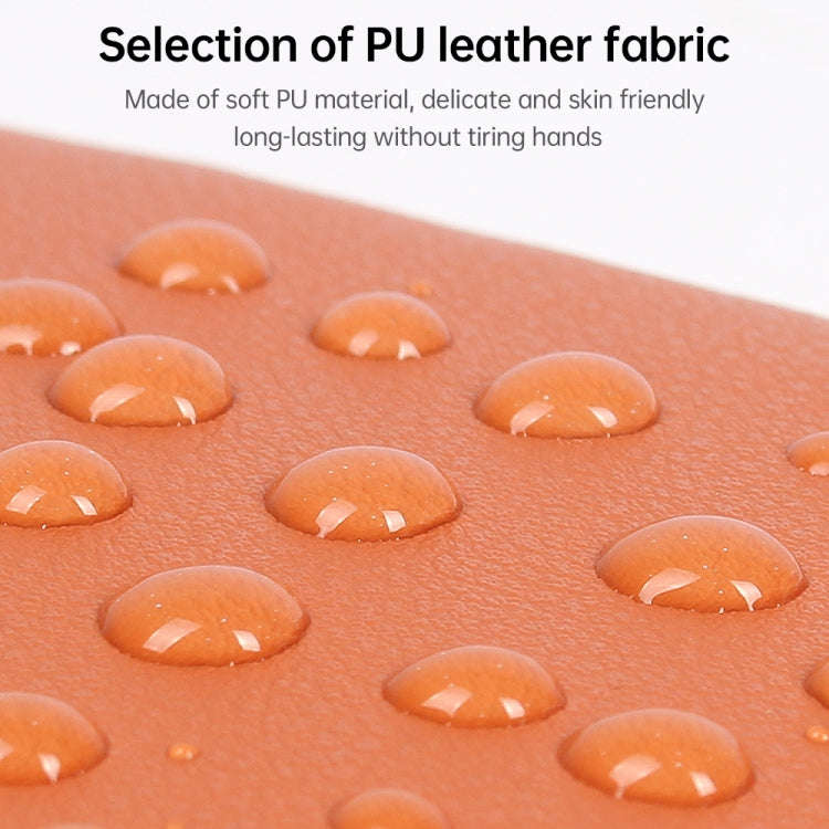 Waterproof PU Laptop Bag Inner Bag, Size:15 inch(Brown)