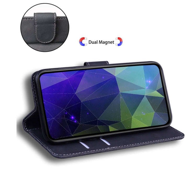 For Google Pixel 8 Pro Skin Feel Pure Color Flip Leather Phone Case(Black)