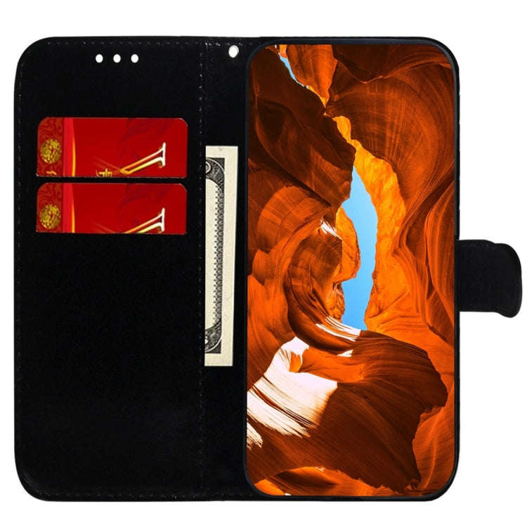For Google Pixel 8 Pro Colorful Magnetic Buckle Leather Phone Case(Black)