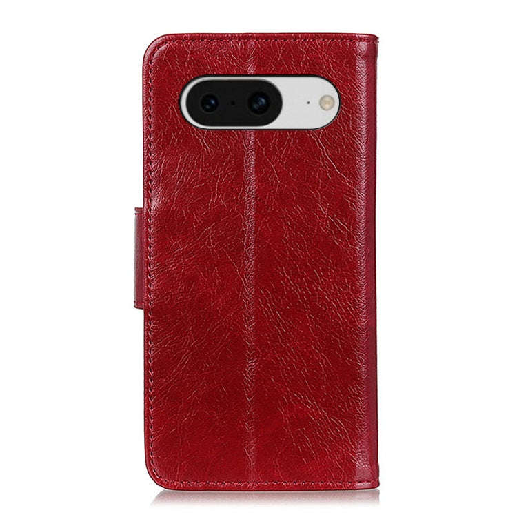 For Google Pixel 8 Nappa Texture Horizontal Flip Leather Phone Case(Red)