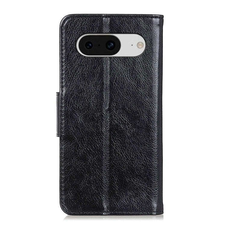 For Google Pixel 8 Nappa Texture Horizontal Flip Leather Phone Case(Black)