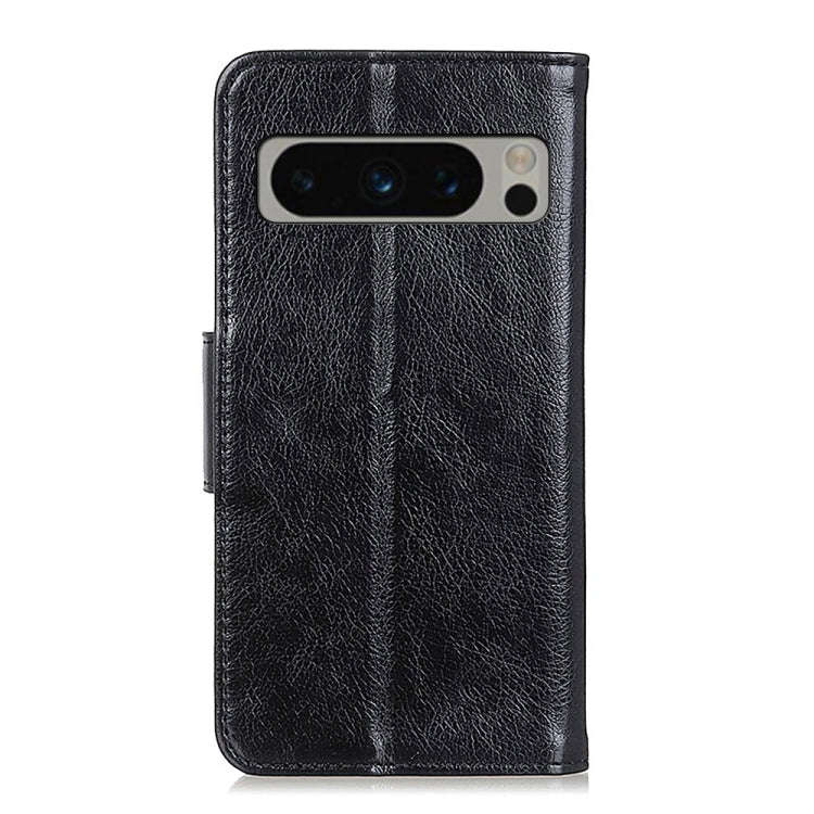 For Google Pixel 8 Pro Nappa Texture Horizontal Flip Leather Phone Case(Black)