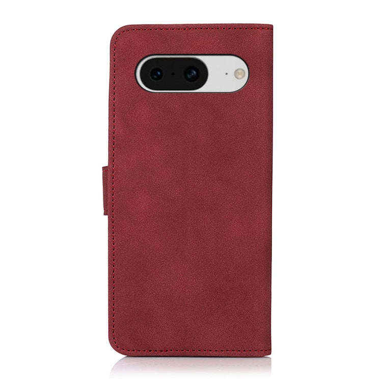 For Google Pixel 8 KHAZNEH Matte Texture Leather Phone Case(Red)