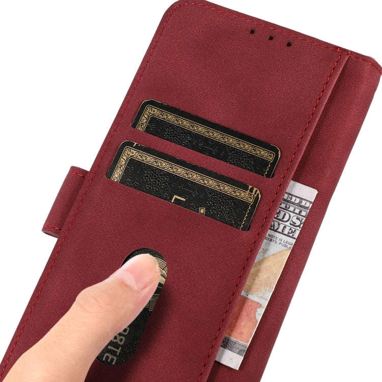 For Google Pixel 8 KHAZNEH Matte Texture Leather Phone Case(Red)