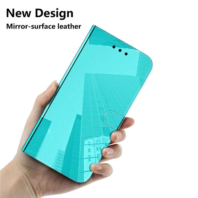 For Nokia G22 Imitated Mirror Surface Leather Phone Case(Mint Green)