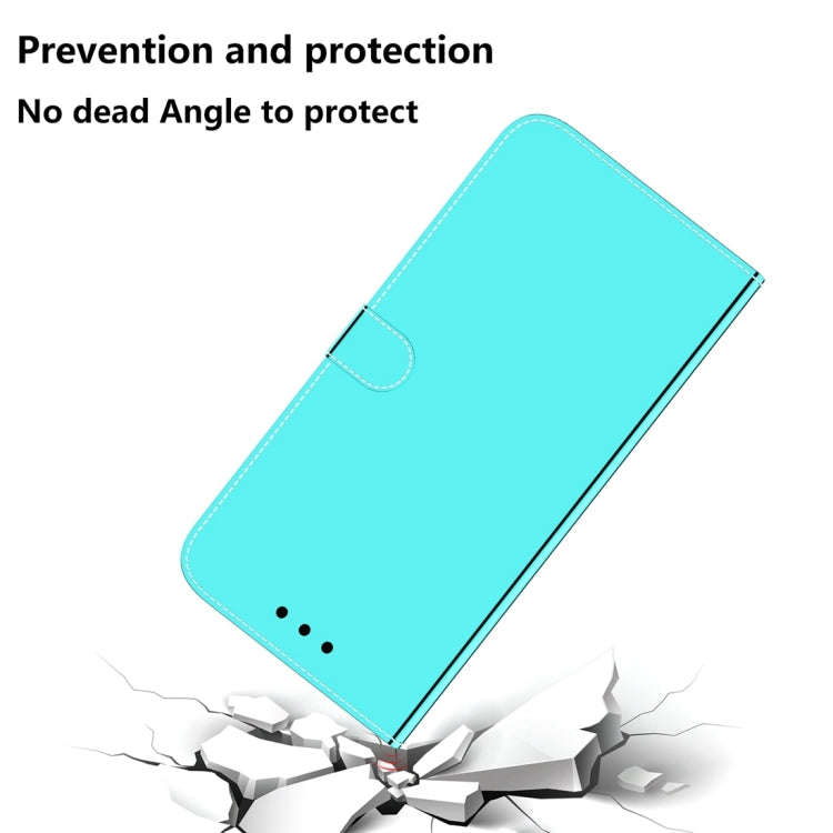 For Nokia G22 Imitated Mirror Surface Leather Phone Case(Mint Green)