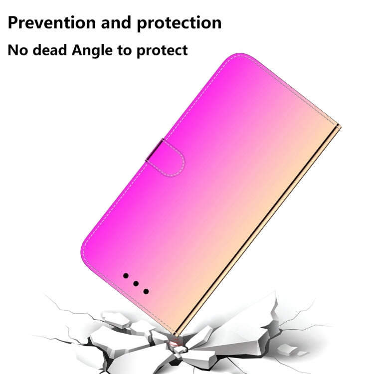 For Google Pixel 8 Imitated Mirror Surface Leather Phone Case(Gradient Color)