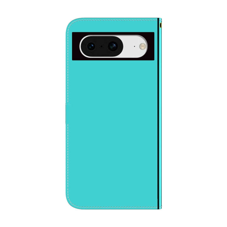 For Google Pixel 8 Imitated Mirror Surface Leather Phone Case(Mint Green)