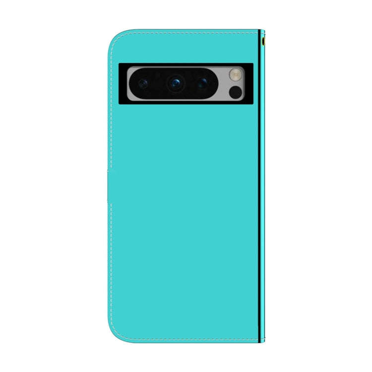 For Google Pixel 8 Pro Imitated Mirror Surface Leather Phone Case(Mint Green)