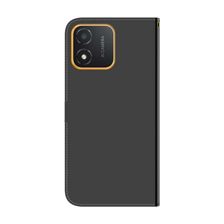 For Honor X5 Imitated Mirror Surface Leather Phone Case(Black)