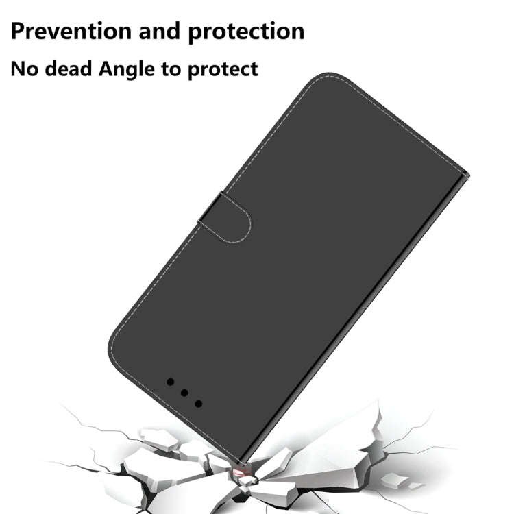 For Honor X5 Imitated Mirror Surface Leather Phone Case(Black)