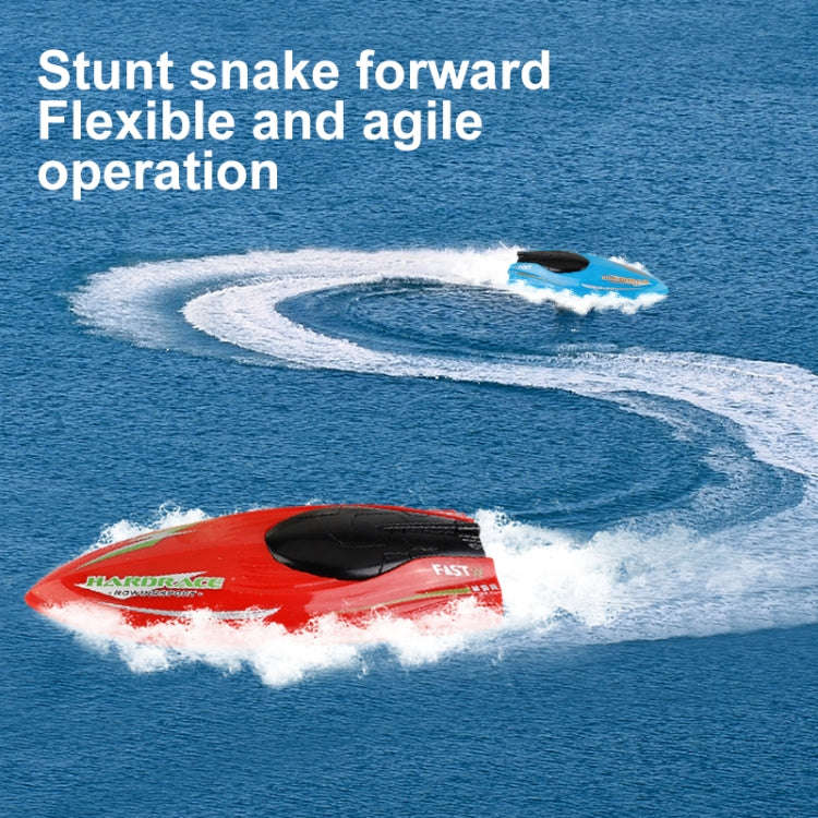 JJR/C S8 2.4G Mini RC Upright High Speed Stunt Boat(Blue)