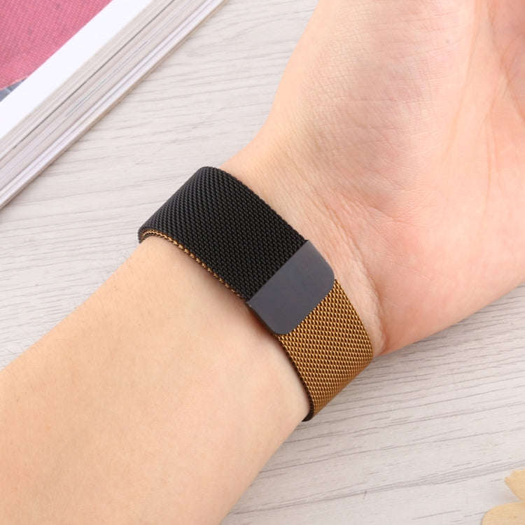 For Apple Watch Series 7 41mm / 6 & SE & 5 & 4 40mm / 3 & 2 & 1 38mm Milanese Gradient Stainless ...