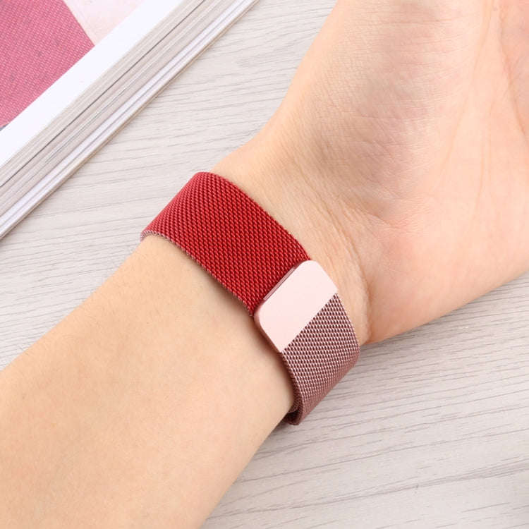 For Apple Watch Series 7 45mm / 6 & SE & 5 & 4 44mm / 3 & 2 & 1 42mm Milanese Gradient Stainless ...