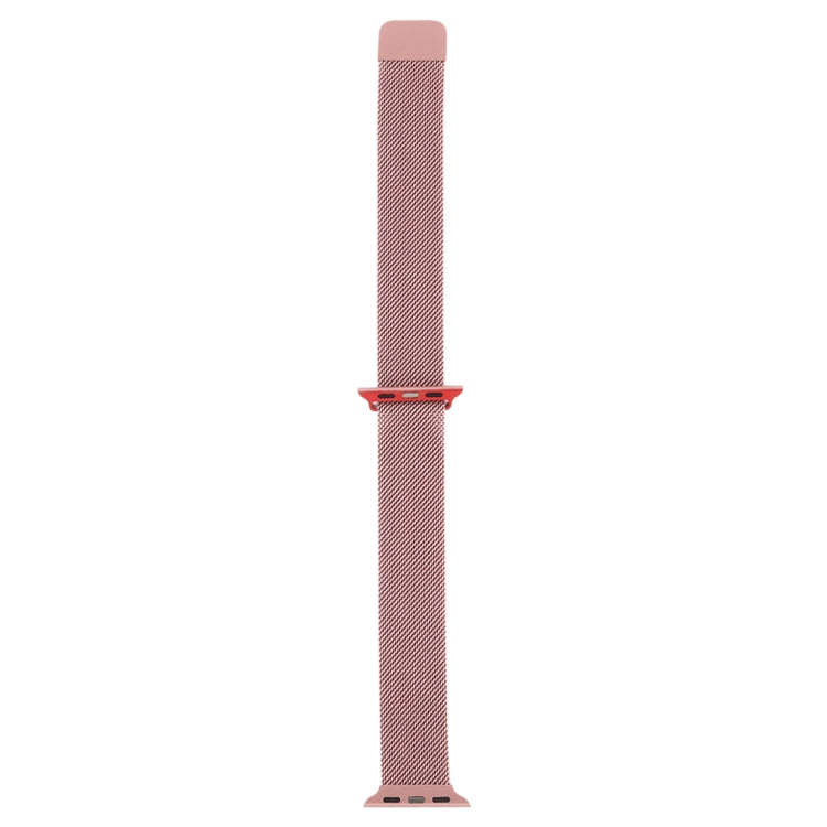 For Apple Watch Series 7 45mm / 6 & SE & 5 & 4 44mm / 3 & 2 & 1 42mm Milanese Gradient Stainless ...