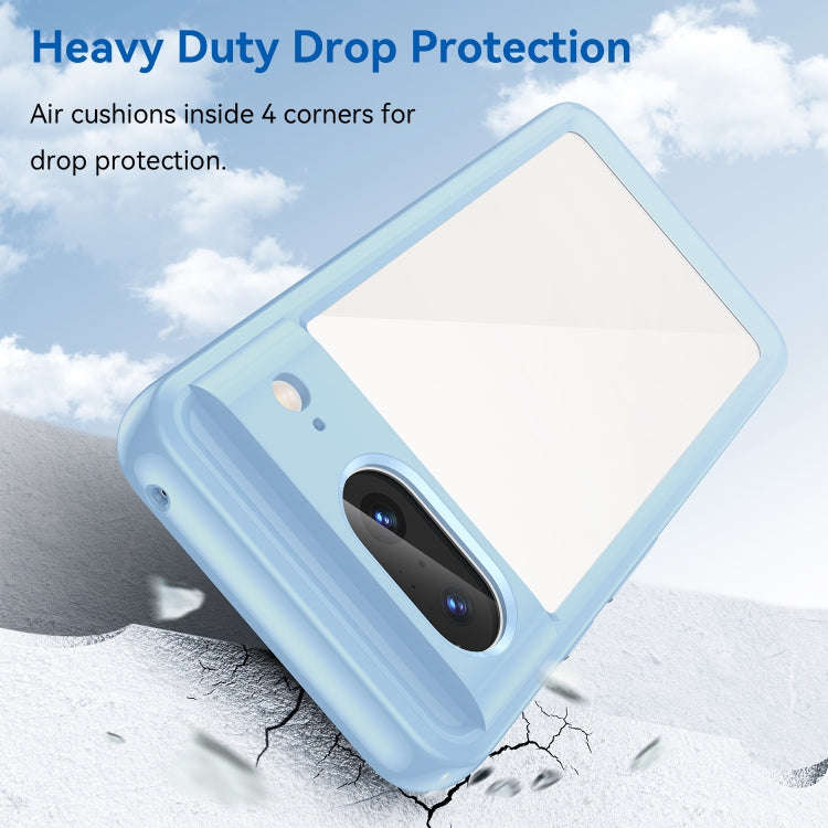 For Google Pixel 8 Colorful Series Acrylic + TPU Phone Case(Blue)