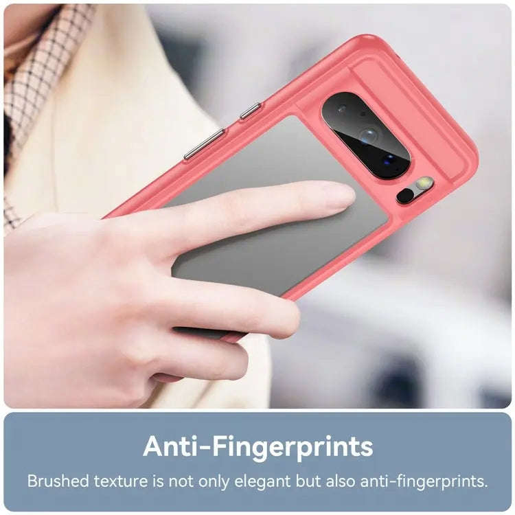 For Google Pixel 8 Pro Colorful Series Acrylic + TPU Phone Case(Red)
