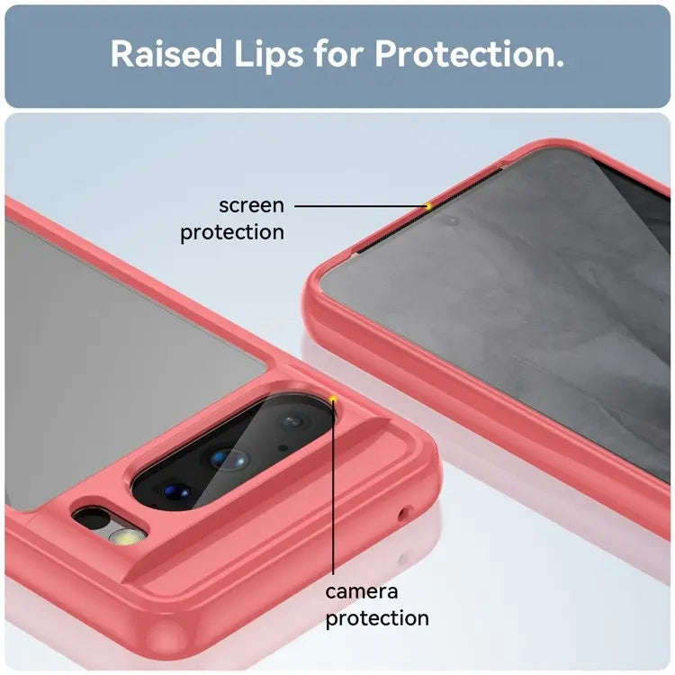 For Google Pixel 8 Pro Colorful Series Acrylic + TPU Phone Case(Red)
