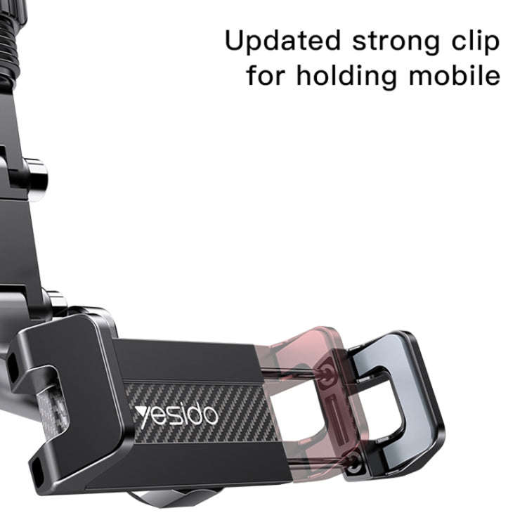 Yesido C192 Car Rearview Mirror Using Phone Holder(Black)