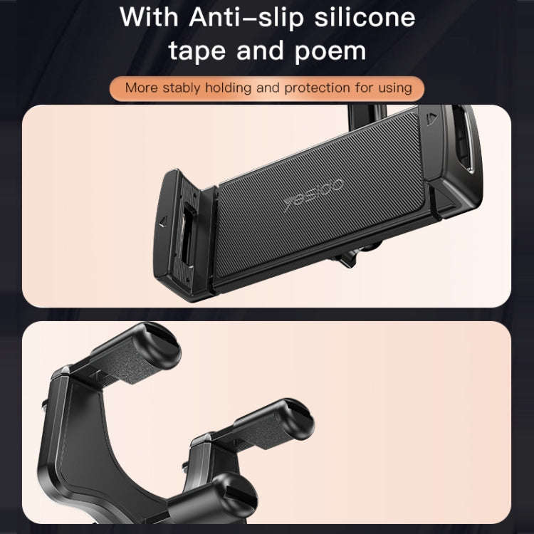 Yesido C196 Car Rearview Mirror Using Phone Holder(Black)