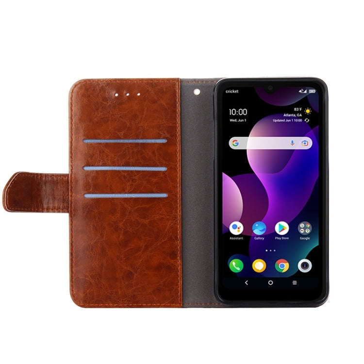 For Infinix Note 12 Pro 4G / Note 12 2023 Geometric Stitching Flip Leather Phone Case(Red)