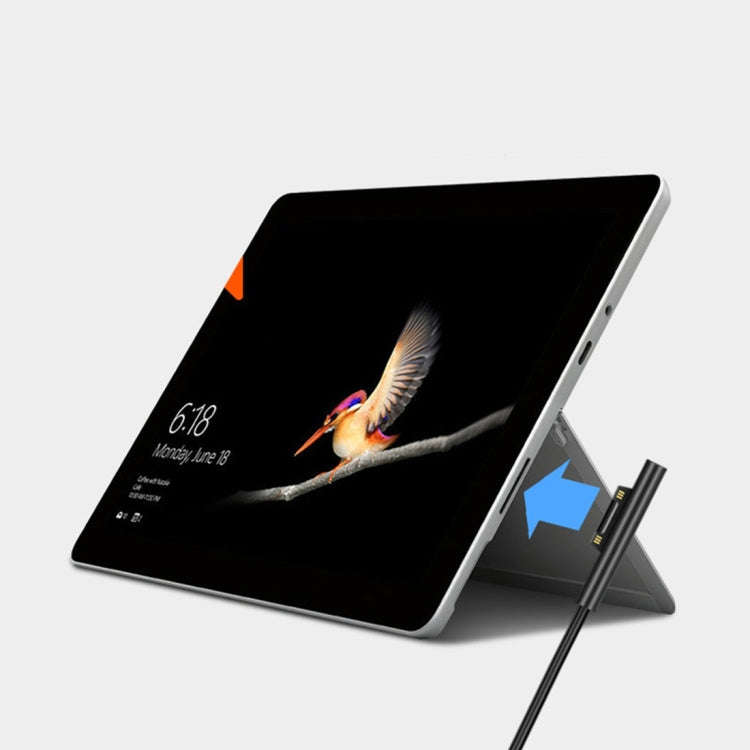 For Microsoft Surface Pro 7 / 6 / 5 to USB-C / Type-C Female Interfaces Power Charger Cable