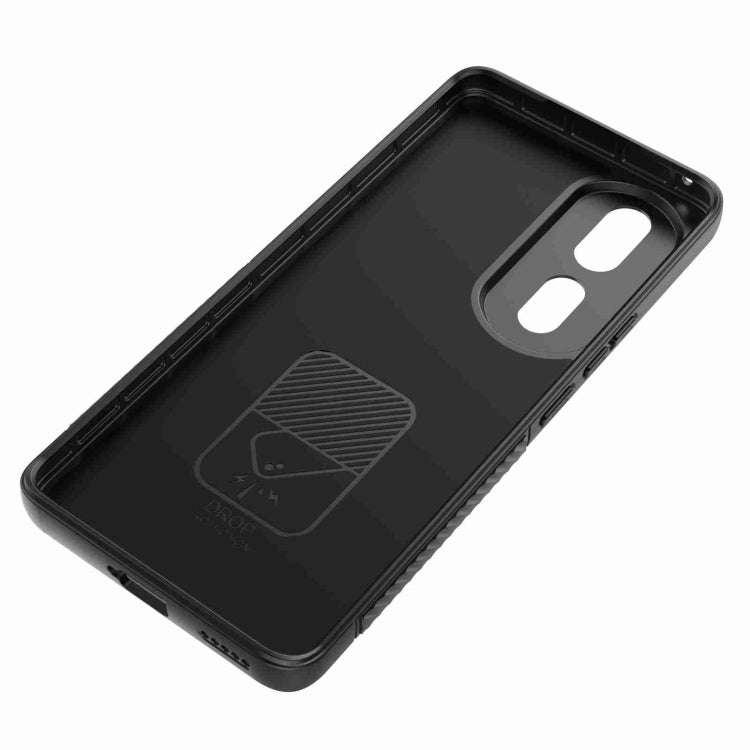 For Honor 80 Pro 5G Wavy Texture TPU Phone Case with Lens Film(Blue)