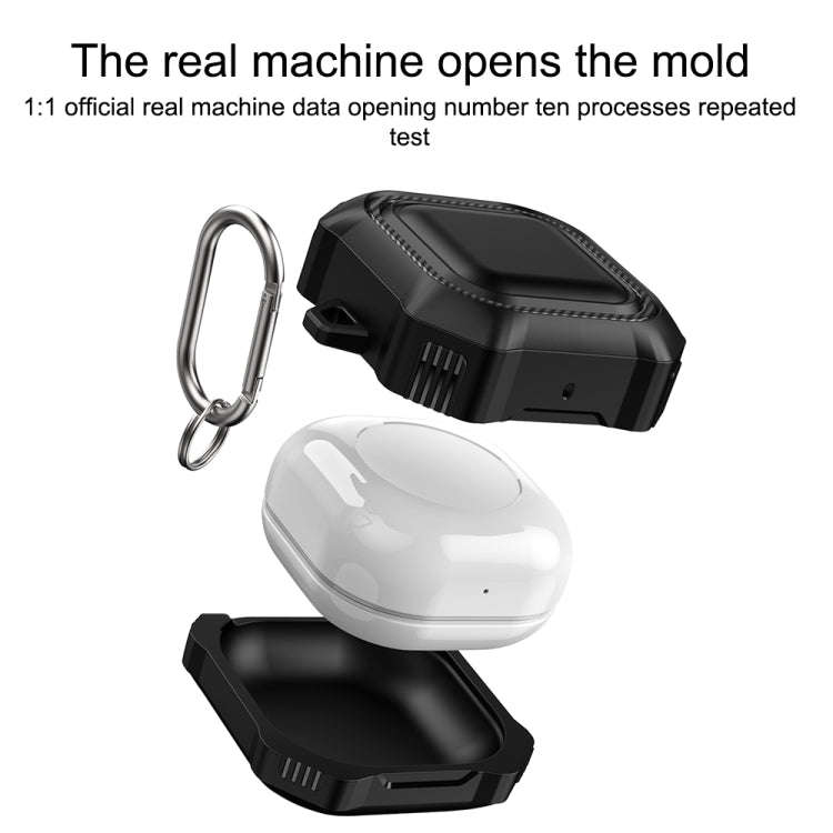 For Samsung Galaxy Live Pro Armor Earphone Protective Case(Black)