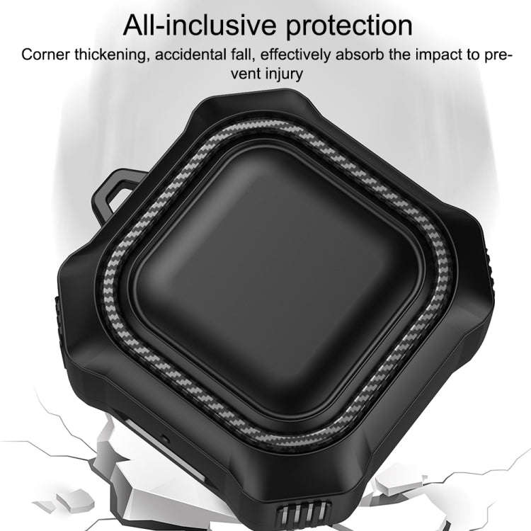 For Samsung Galaxy Live Pro Armor Earphone Protective Case(Black)