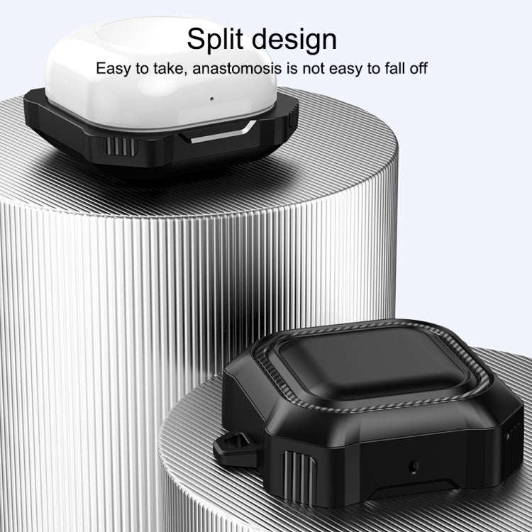For Samsung Galaxy Live Pro Armor Earphone Protective Case(Black)