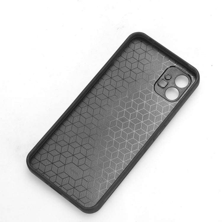For Nothing Phone 1 Wristband Leather Back Phone Case(Red)
