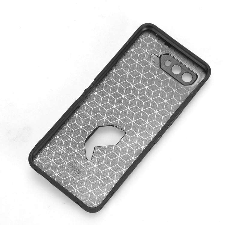 For Asus ROG Phone 5 ZS673KS Wristband Leather Back Phone Case(Red)