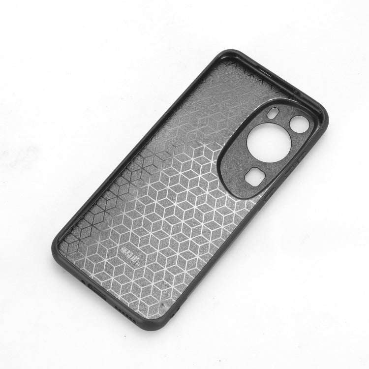 For Huawei P60 Art Wristband Leather Back Phone Case(Brown)