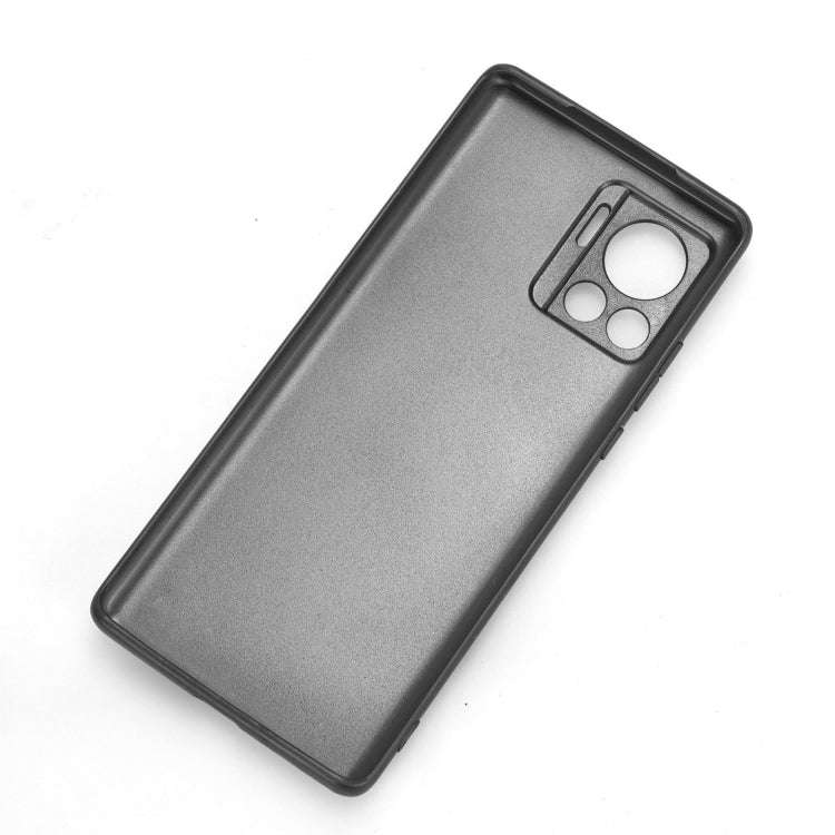 For Motorola Edge 30 Ultra Wristband Leather Back Phone Case(Brown)