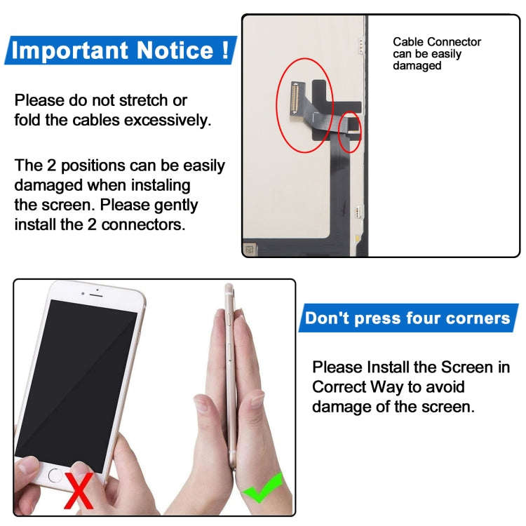 JK inell LCD Screen For iPhone 14 Plus