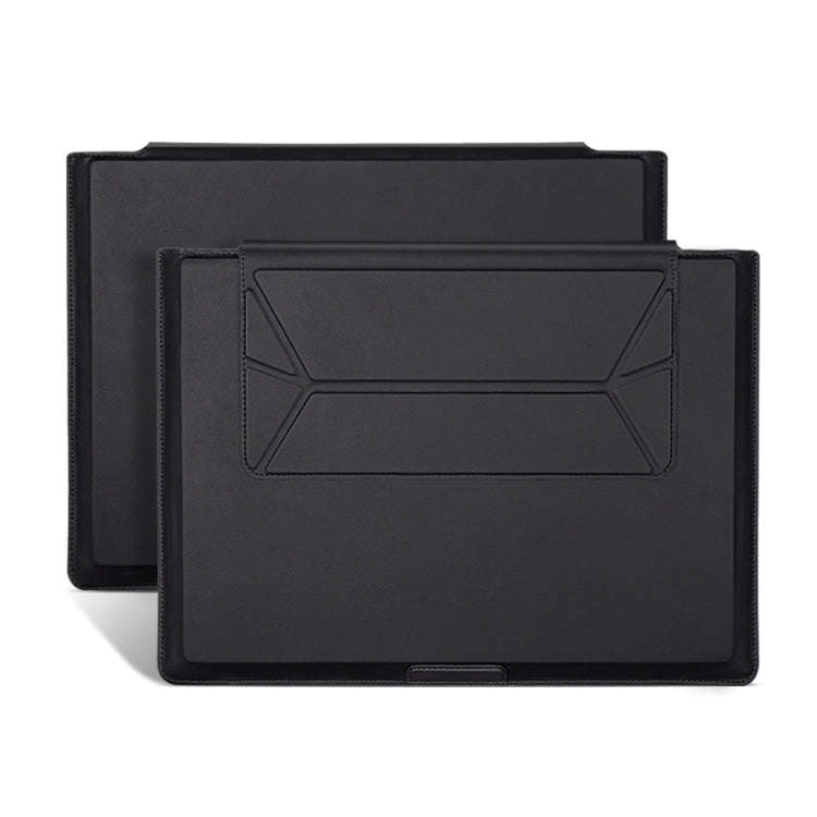 15-16 inch Universal Laptop Magnetic Holder Stitching Inner Bag(Black)