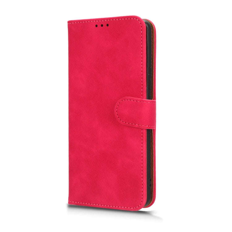 For Huawei nova 11 Pro Skin Feel Magnetic Flip Leather Phone Case(Rose Red)