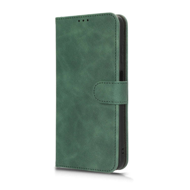 For Huawei Enjoy 60X Skin Feel Magnetic Flip Leather Phone Case(Green)