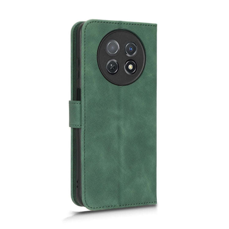 For Huawei Enjoy 60X Skin Feel Magnetic Flip Leather Phone Case(Green)