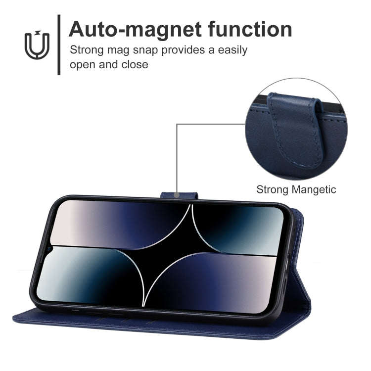 For Ulefone Note 16 Pro Leather Phone Case(Blue)