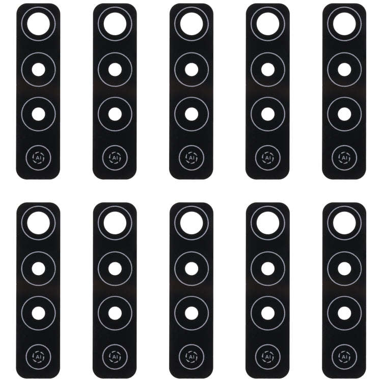 For Tecno Camon 17 CG6 10pcs Back Camera Lens