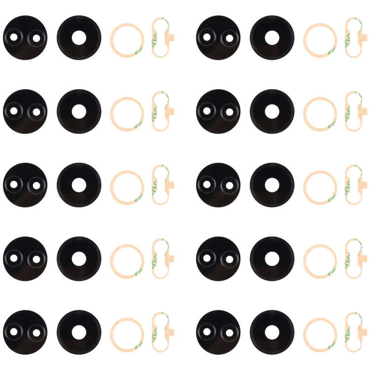 For Tecno Camon 19 10pcs Back Camera Lens